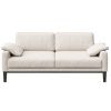 Krémově bílá látková dvoumístná pohovka MESONICA Musso 173 cm