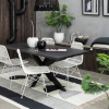 Černobílý látkový koberec J-line Niko 300 x 200 cm -fv-interier-25