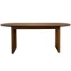 Ořechový rozkládací jídelní stůl DUTCHBONE BARLET 200/240 x 90 cm