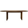 Ořechový rozkládací jídelní stůl DUTCHBONE BARLET 200/240 x 90 cm