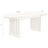 Ořechový rozkládací jídelní stůl DUTCHBONE BARLET 200/240 x 90 cm