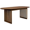 Ořechový rozkládací jídelní stůl DUTCHBONE BARLET 200/240 x 90 cm