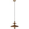 Hnědé mangové závěsné světlo DUTCHBONE CATH 34 cm