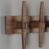 Hnědý dřevěný nástěnný věšák DUTCHBONE JAKUB 23 x 52 cm -fv-interier-25