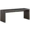 Hnědo šedý mramorový konferenční stolek AUDO PLINTH 100 x 35 cm