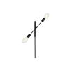 Černá kovová stojací lampa Dogi 2 160 cm -fv-interier-25