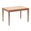 Dubový rozkládací jídelní stůl Kave Home Yain 120/180 x 80 cm
