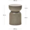 Šedý cementový odkládací stolek Kave Home Garbet 32 cm -fv-interier-25