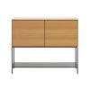 Dubová komoda Kave Home Vedrana 98 x 40 cm