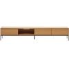 Dubový TV stolek Kave Home Vedrana 195 x 40 cm