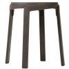 Hnědá plastová zahradní stolička Stack Mini 36,5 cm