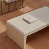 Bílý cementový zahradní konferenční stolek Kave Home Aiguablava 135 x 65 cm -fv-interier-25