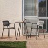 Šedý kovový zahradní jídelní stůl Kave Home Montjoi 70 cm -fv-interier-25