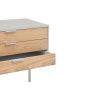 Světle šedý lakovaný TV stolek Teulat Sierra 180 x 40 cm II. -fv-interier-25