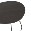 Tmavě hnědý dřevěný konferenční stolek J-line Taklo 58 x 54 cm -fv-interier-25