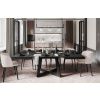 Černý dubový rozkládací jídelní stůl Windsor & Co Nodi 130/230 x 130 cm -fv-interier-25