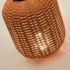 Hnědá zahradní LED lampa z umělého ratanu Kave Home Saranella 37 cm -fv-interier-25