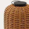 Hnědá zahradní LED lampa z umělého ratanu Kave Home Saranella 37 cm -fv-interier-25