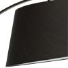 Černá látková stojací lampa J-line Molta 188 cm -fv-interier-25