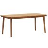 Akátový zahradní rozkládací jídelní stůl Kave Home Thianna 180/240 x 90 cm