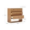Dubová komoda Kave Home Alguema 100 x 40 cm se zásuvkami -fv-interier-25