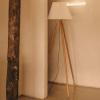 Béžová bavlněná stojací lampa Kave Home Benicarlo 149 cm -fv-interier-25