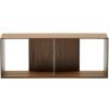 Ořechová modulární police Kave Home Litto L 101 x 30 cm
