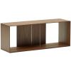Ořechová modulární police Kave Home Litto L 101 x 30 cm