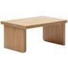 Dubový konferenční stolek Kave Home Oaq 89 x 62 cm