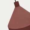 Terakotově červené kovové závěsné světlo Kave Home Peralta 30 cm -fv-interier-25