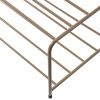 Hnědý kovový botník Military 80 x 33 cm -fv-interier-25