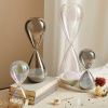 Transparentní skleněné stolní přesýpací hodiny Kronos Bizzotto 19,2 cm -fv-interier-25
