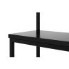 Černý věšák s lavicí Nek 120 cm -fv-interier-25
