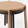 Bílý plastový zahradní odkládací stolek Doga 50 cm -fv-interier-25