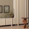 Šedobéžový dřevěný TV stolek Basu 200 x 46 cm -fv-interier-25