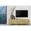 Zelený dřevěný TV stolek Basu 200 x 46 cm  -fv-interier-25