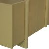Zelený dřevěný TV stolek Basu 200 x 46 cm  -fv-interier-25