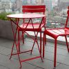 Třešňově červený kovový skládací stůl Fermob Bistro Ø 60 cm -fv-interier-25