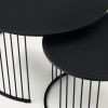 Set dvou černých skleněných konferenčních stolků Kave Home Hadar 45/75 cm -fv-interier-25