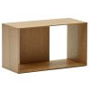 Dubová modulární police Kave Home Litto M 67 x 30 cm