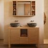 Šedé kamenné umyvadlo Kave Home Tetsu 40 cm -fv-interier-25