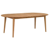 Dubový rozkládací jídelní stůl ROWICO FILIPPA 170/250 x 105 cm