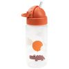 Oranžová plastová láhev s brčkem Done by Deer Happy clouds 350 ml -fv-interier-25
