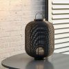 Černá zahradní LED lampa z umělého ratanu Kave Home Saranella 37 cm -fv-interier-25