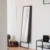 Černé kovové stojací zrcadlo ROWICO CONFETTI 170 x 53 cm -fv-interier-25
