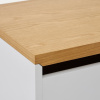 Bílá lakovaná komoda Kave Home Abilen 60 x 40 cm -fv-interier-25