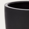 Černý cementový zahradní květináč Kave Home Aiguablava 56 cm -fv-interier-25