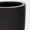 Černý cementový zahradní květináč Kave Home Aiguablava Ø 39 cm -fv-interier-25
