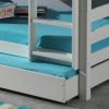 Bílá borovicová zásuvka k posteli Vipack Pino 195 x 90 cm -fv-interier-25