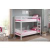 Vyšší bílá borovicová dvoupatrová postel Vipack Pino 90 x 200 cm -fv-interier-25